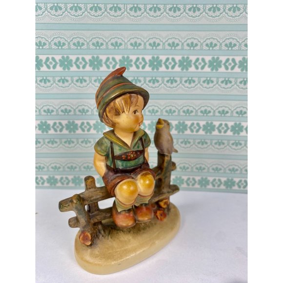 Hummel Harmony Boy on fence, 5" height, w box, TMK4, limited edition - Picture 14 of 17